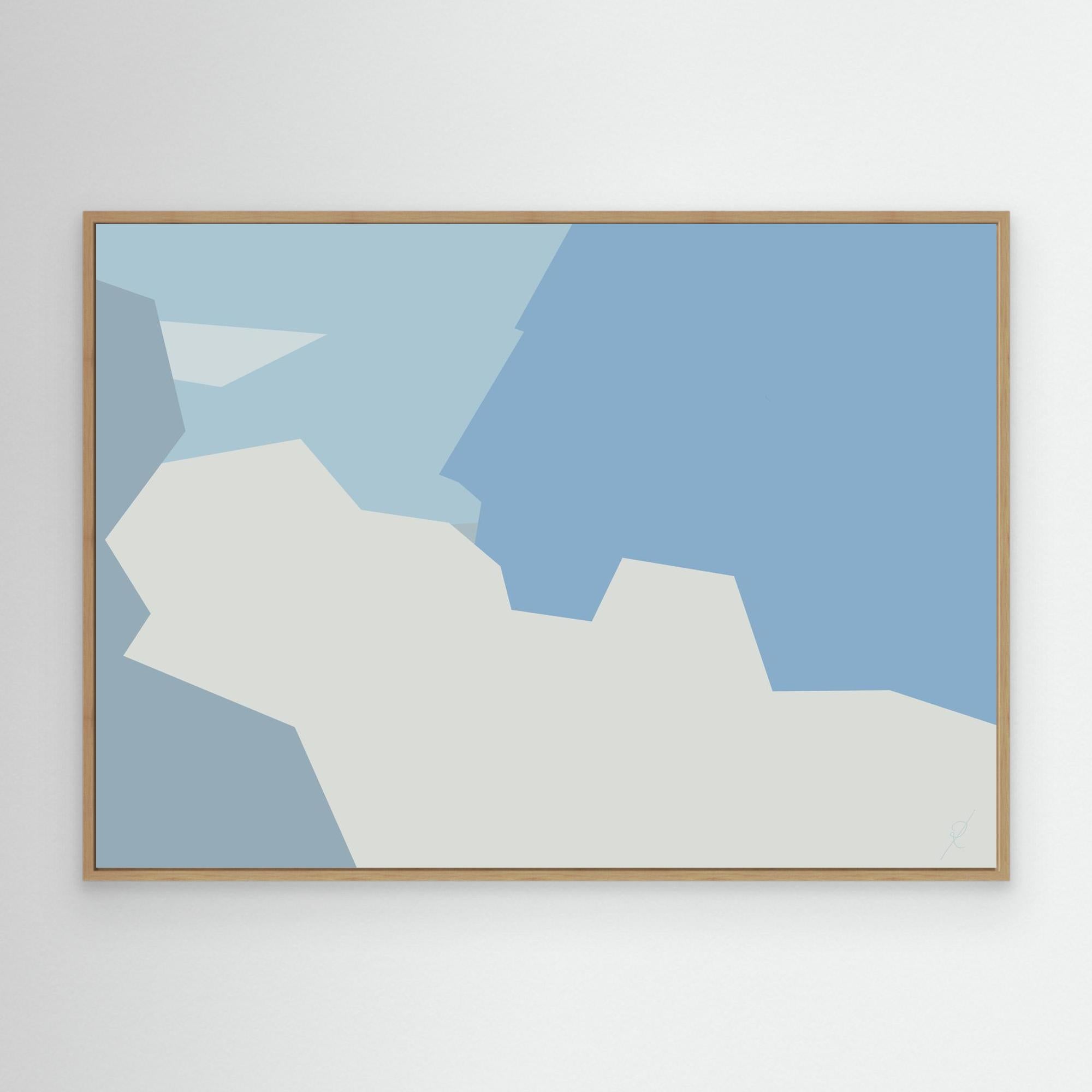 Blue Cloud Abstract No.1