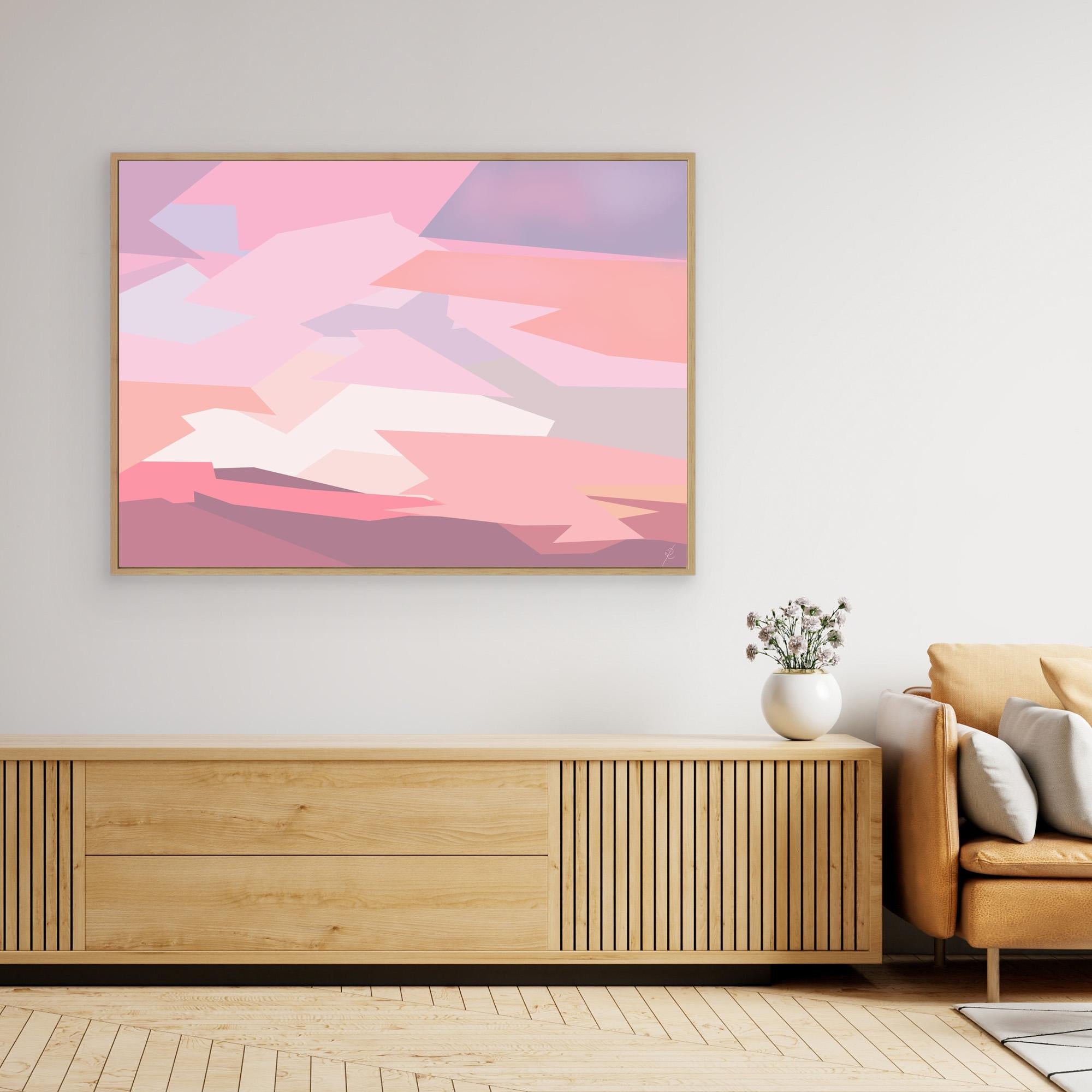 Blush Cloud Abstract No.1