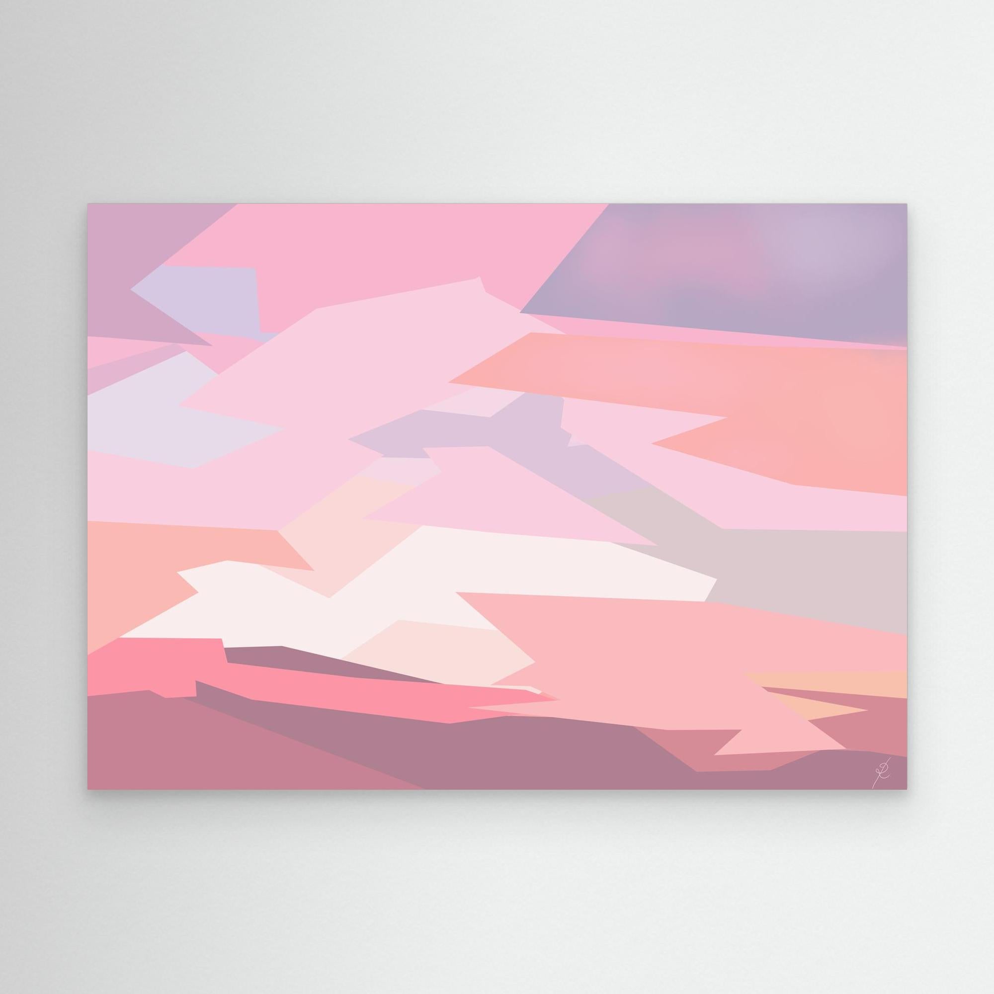 Blush Cloud Abstract No.1