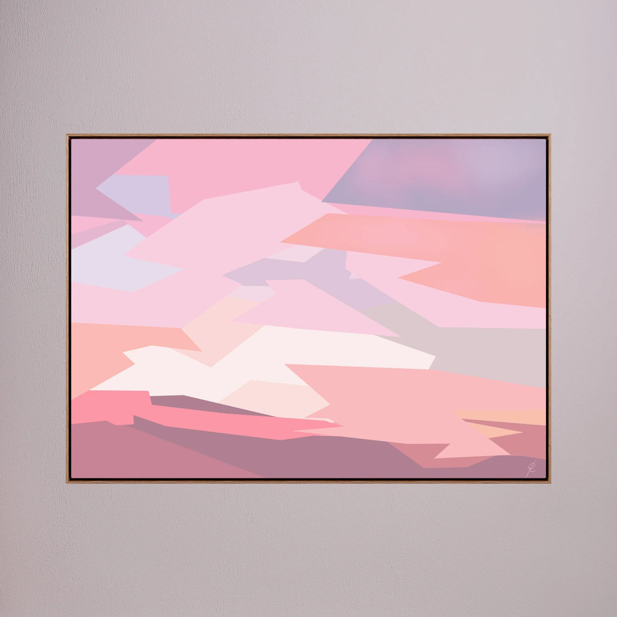 Blush Cloud Abstract No.1