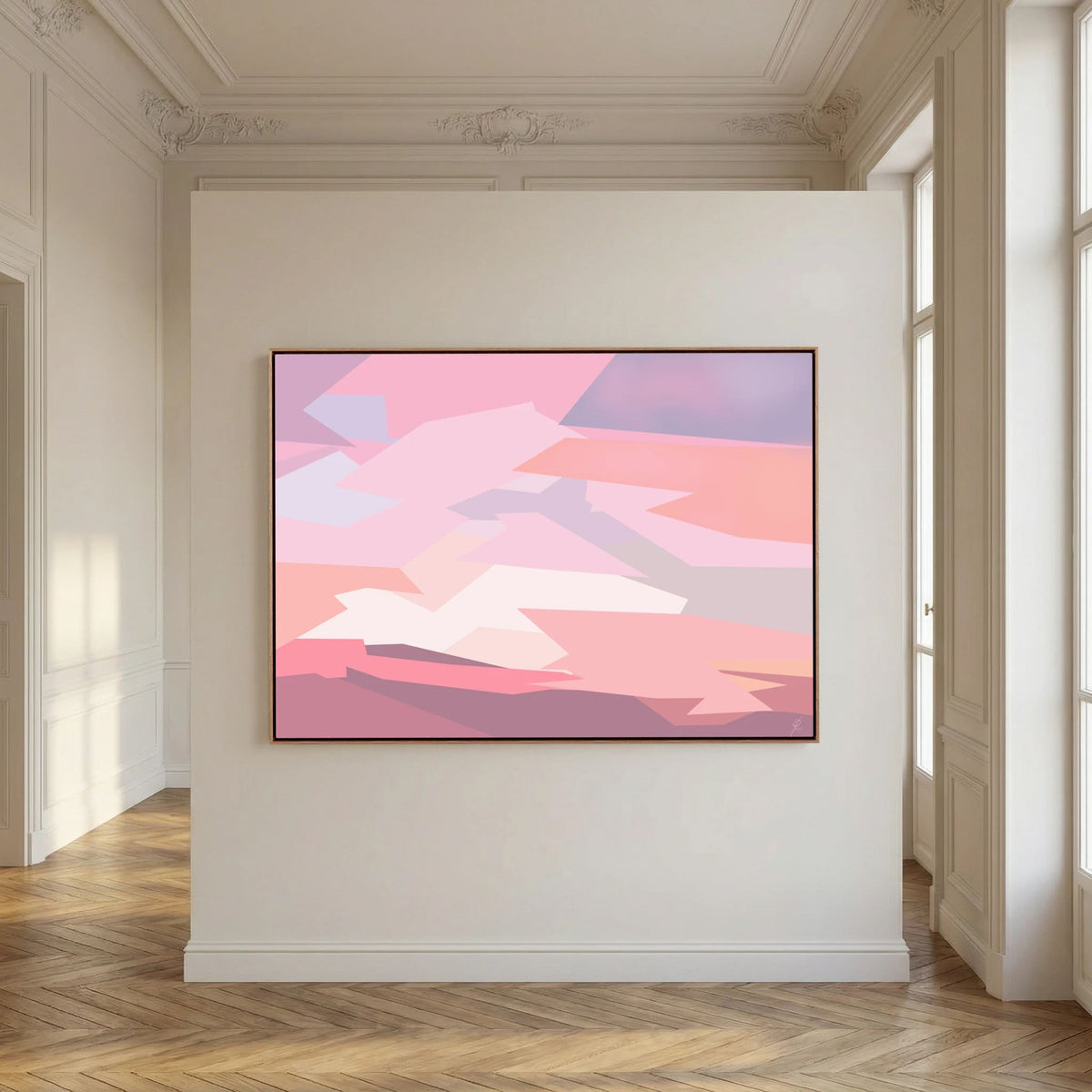Blush Cloud Abstract No.1