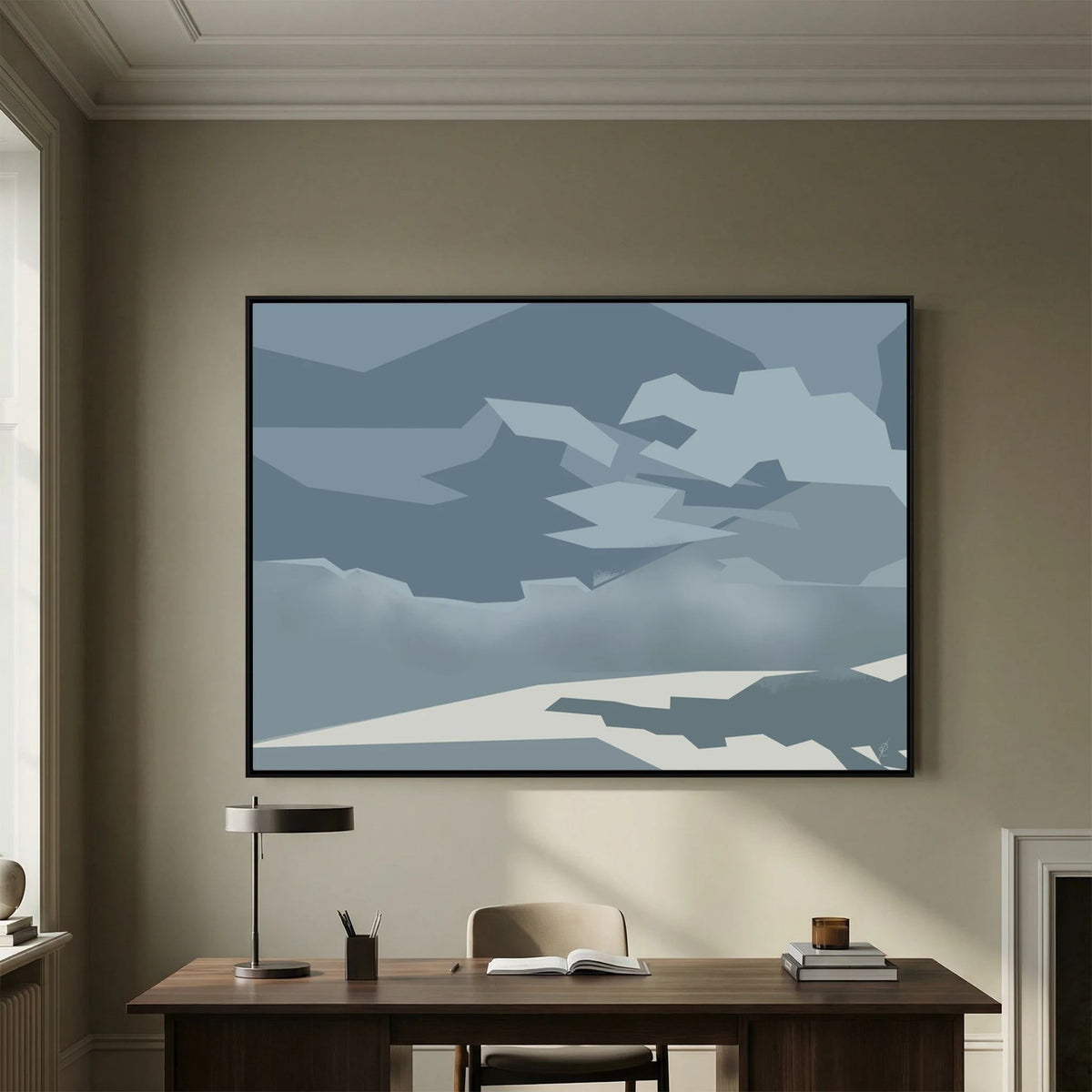 Grey Cloud Abstract No.1