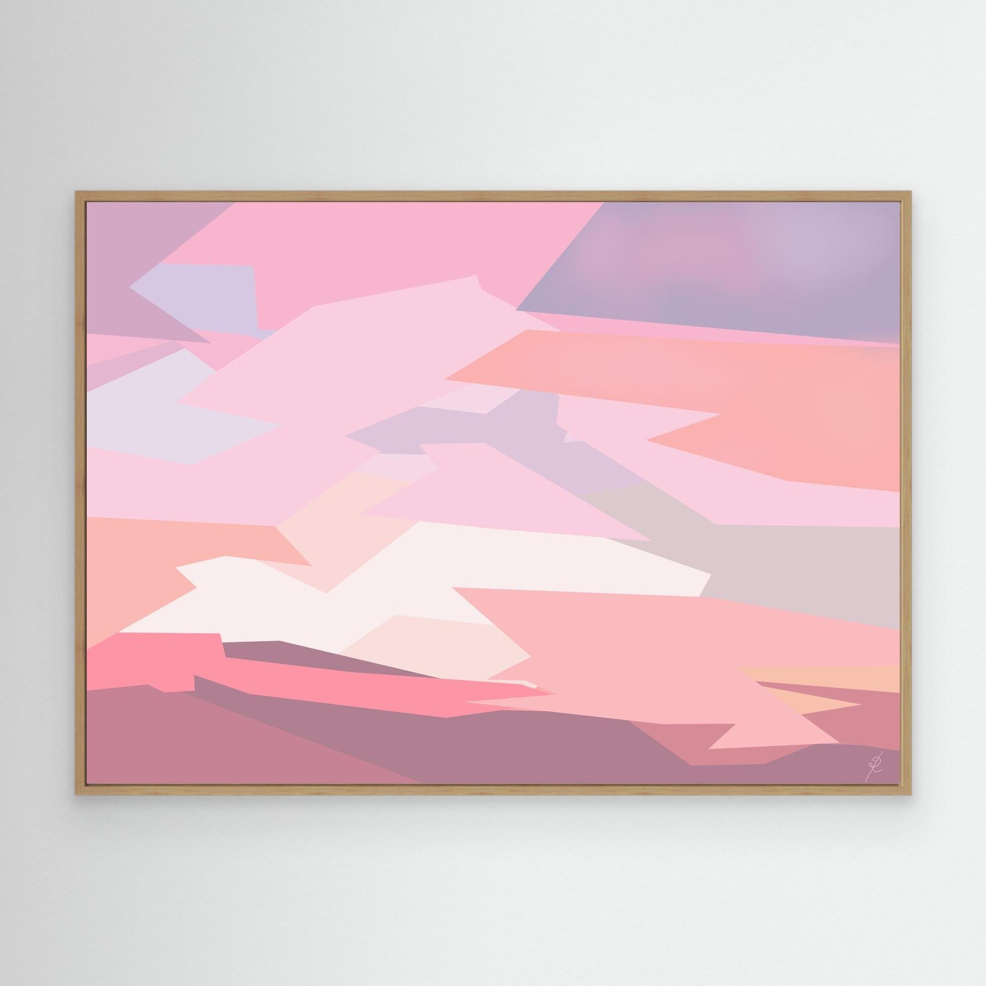 Blush Cloud Abstract No.1