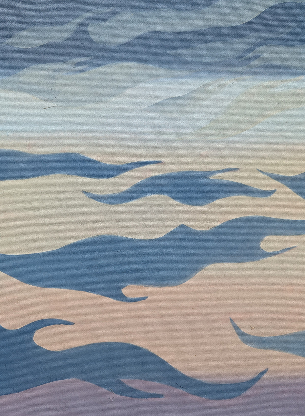 Summer Snooze (Sold) 30x40cm