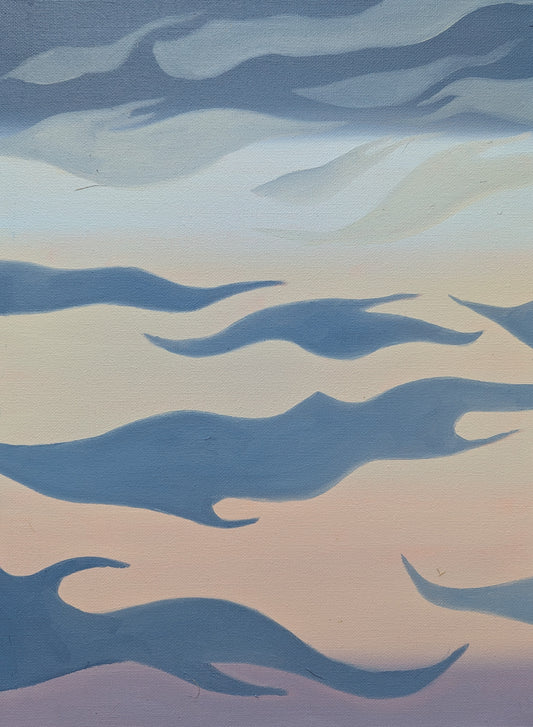 Summer Snooze (Sold) 30x40cm