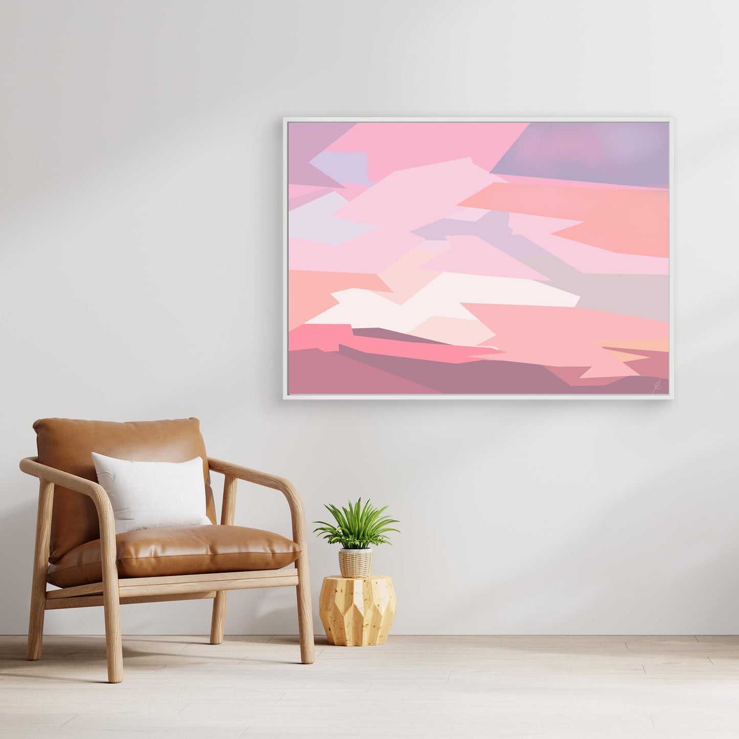 Blush Cloud Abstract No.1